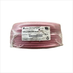 CABLE THW 8 AWG ROJO 25M. ICONEL
