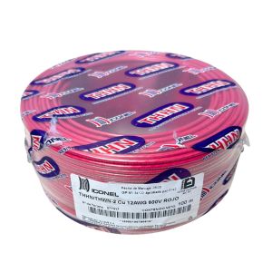 Cable THHN/THWN-2 12 AWG rojo 100 m Iconel