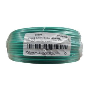 CABLE 6 MM2 VERDE 100M. PROTONIC