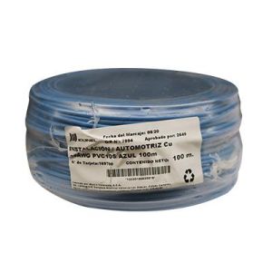 Cable de instalación 16 AWG azul 100 m Iconel