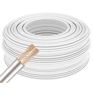 Cable SPT 2 x 14 AWG blanco 50 m Iconel