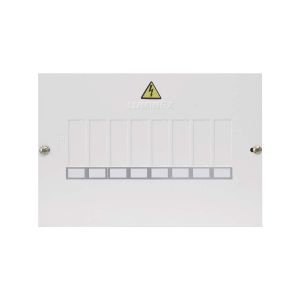 Tablero 8 circuitos 50amp bifásico sin puerta Bticino