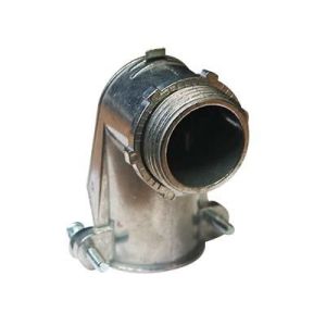 CONECTOR CURVO AJUSTABLE EMT 1". METALES ALEADOS. STC