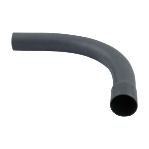 Curva 90° PVC conduit 4" cxe negro Tubrica