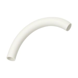 Curva 90º PVC conduit 1" exc blanca Pavco