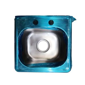 FREGADERO SOBRETOPE 1 PONCHERA 38X38 CM. FIORELLA.