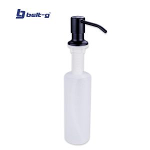Dispensador de jabón liquido para fregadero negro Belt-g