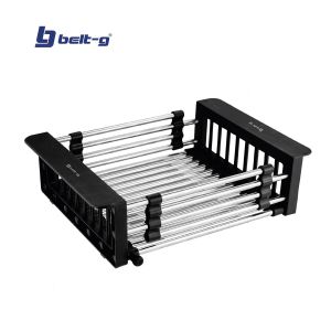 Escurridor extensible tipo cesta acero inoxidable Belt-g