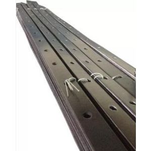 PLETINA PERFORADA HUECO REDONDO. 1 - 1/4 X 3/16 X 1/2 X 6MTS