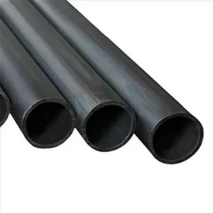 Tubo de ventilación hierro negro 3" x 2,9 mm x 6 m