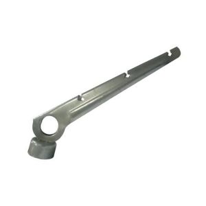 Brazo pasante para cerca sencillo 2" x 1 1/4"