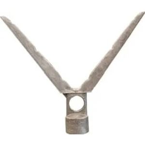 Brazo pasante para cerca doble 2" x 1 1/4"