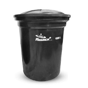 Tanque cónico doble capa 1000 litros con conexión para tanque Resinca