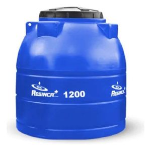 Tanque Jumbo tanque doble capa azul 1200litros con conexión para tanque Resinca
