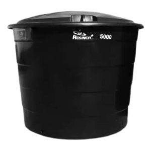 Tanque cónico una capa euro 5000 litros con conexión para tanque Resinca