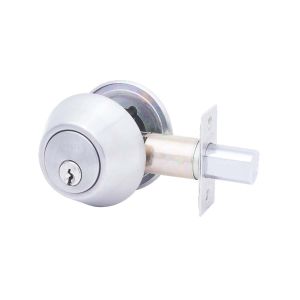 Cerrojo cilindro perilla mate cromado Gato