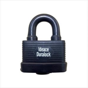 Candado para intemperie de acero con proteccion plástica 70 mm en blister Gato