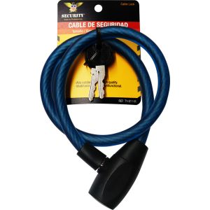 CANDADO PARA BICICLETA CON LLAVE TY-811-M. SECURITY