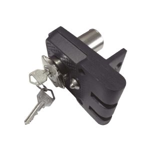 Cerradura de sobreponer diente de perro cilindro fijo derecha/izquierda Gato