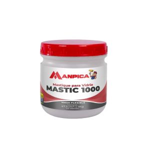 Mastique para vidrio mastic 1000 1/8 galón Manpica