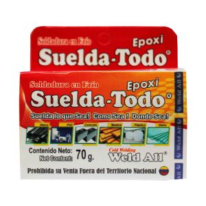 PEGA TANQUE SUELDA TODO NEGRA 70GR PEGAMIX