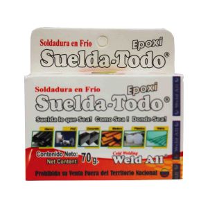 PEGA TANQUE SUELDA TODO BLANCO 70GR PEGAMIX