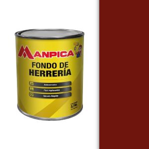 Fondo anticorrosivo 1 galón rojo Manpica