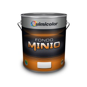 Fondo anticorrosivo minio 1 galón Quimicolor