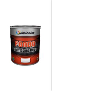 Fondo anticorrosivo 1/4 galón blanco Quimicolor