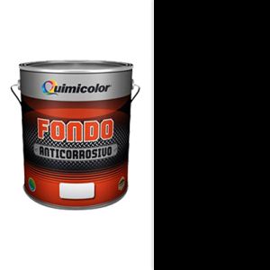 Fondo anticorrosivo 1 galón negro Quimicolor