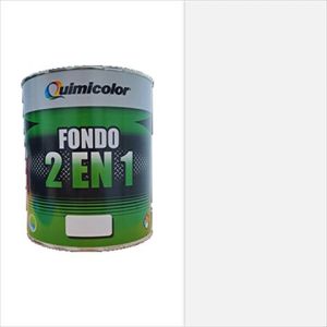 Fondo esmalte 2 en 1 1 galón blanco Quimicolor