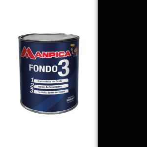 Fondo 3 1/4 galón negro Manpica