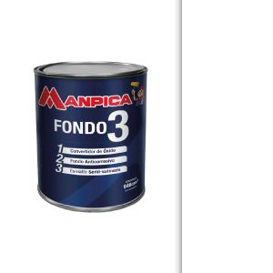 Fondo 3 1/4 galón blanco Manpica