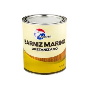 Barniz marino uretano brillante 1 galón transparente brillante Quimidal