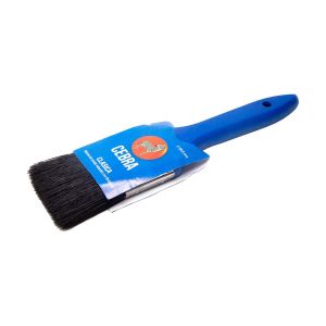 Brocha cerdas naturales 2" azul Cebra