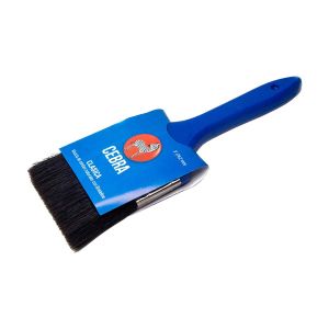 Brocha cerdas naturales 3" azul Cebra