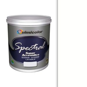 Pintura caucho spectral clase A 1 galón blanco Quimicolor