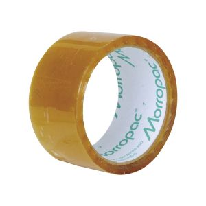 Cinta para embalar morropac caucho 2" x 35 m transparente Celoven