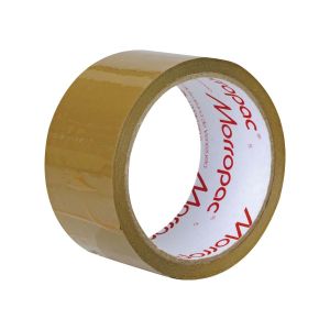 Cinta para embalar morropac acrílico 2" x 35 m marrón Celoven