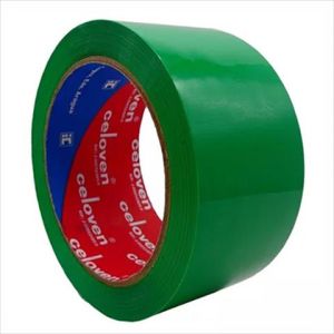 CINTA ADHESIVA VERDE 2 PULG CELOVEN