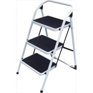 ESCALERA DE ACERO PLEGABLE 3 TRAMOS. TEZZA