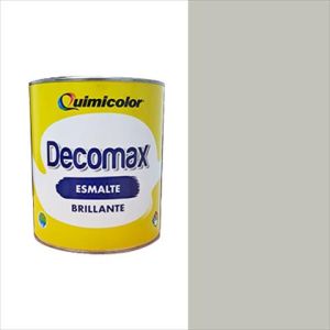 Pintura esmalte brillante decomax clase C 1 galón gris claro Quimicolor