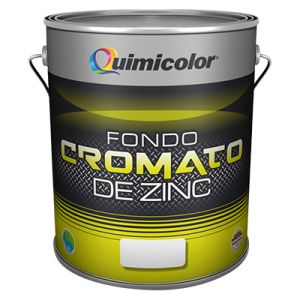 Fondo anticorrosivo cromato de zinc 1 galón Quimicolor