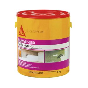 Estuco plástico estuka acrílico 1 gal Sika