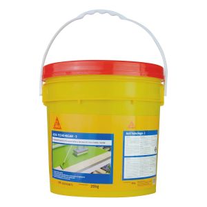 Pintura impermeabilizante acril techo hogar 3 cuñete (20 kg) verde Sika