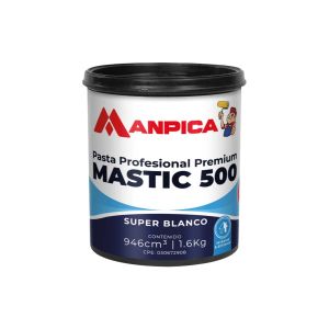 Pasta profesional premium mastic 500 1/4 galón Manpica