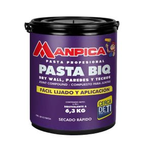Pasta profesional para drywall pasta biq 1 galón Manpica