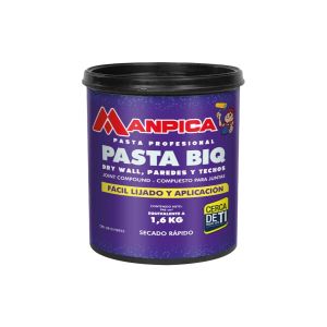 Pasta profesional para drywall pasta biq 1/4 galón Manpica