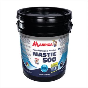 Pasta profesional premium mastic 500 cuñete (4 galones) Manpica