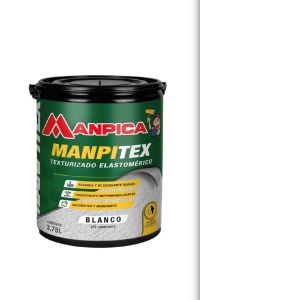 Texturizado elastomérico manpitex 1 galón blanco Manpica
